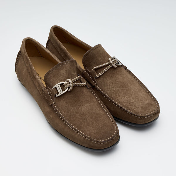 ドライビングローファー スエード ダークブラウン | 35965 DBR