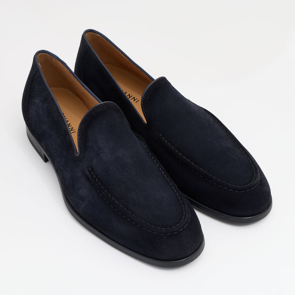 FLEX スエードスリッポン ダークブルー | 26198 DBU/S – MAGNANNI