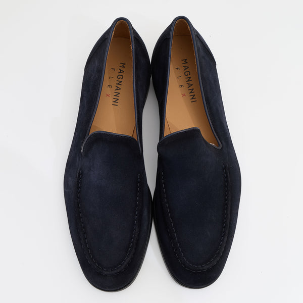 FLEX スエードスリッポン ダークブルー | 26198 DBU/S – MAGNANNI