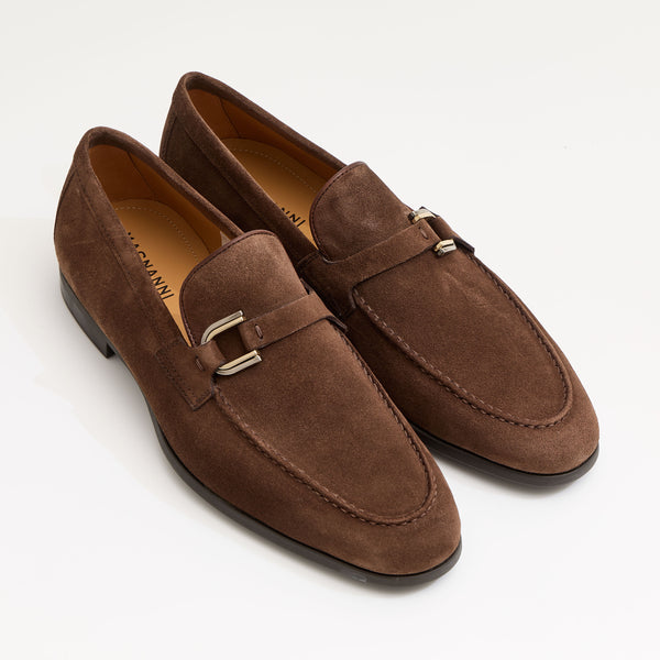 FLEX スエードバックルローファー ダークブラウン | 74385 DBR/S
