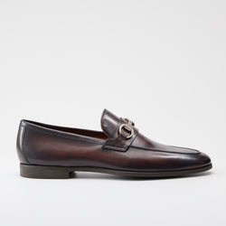 magnanni shoes loafer 24377 dbr