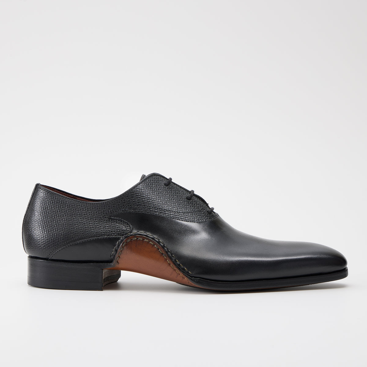 MAGNANNI マグナーニ　黒 レザー オパンカ仕様　42 マグナーニ MAGMANNI 【42 黒】オパンケ製法