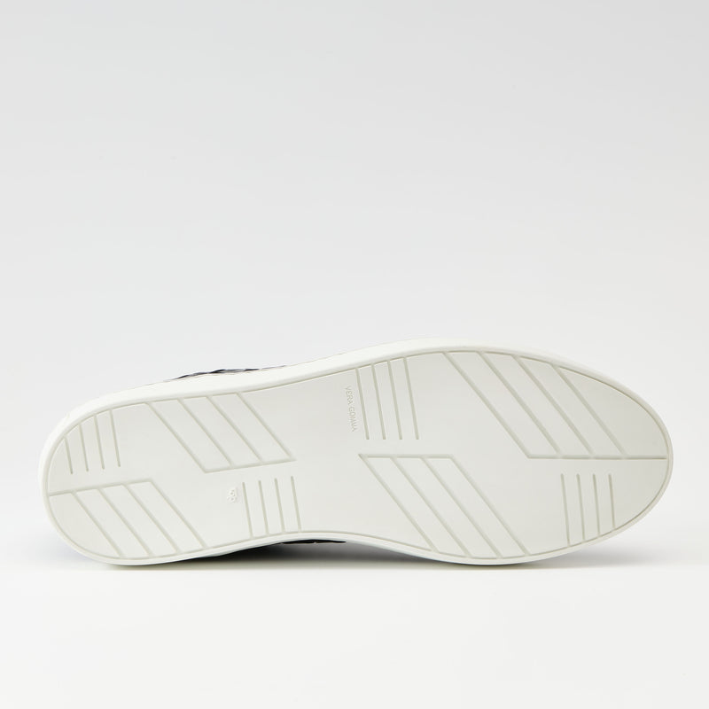 スリッポンスニーカー ウーブンレザー ブラック | 25561 BL