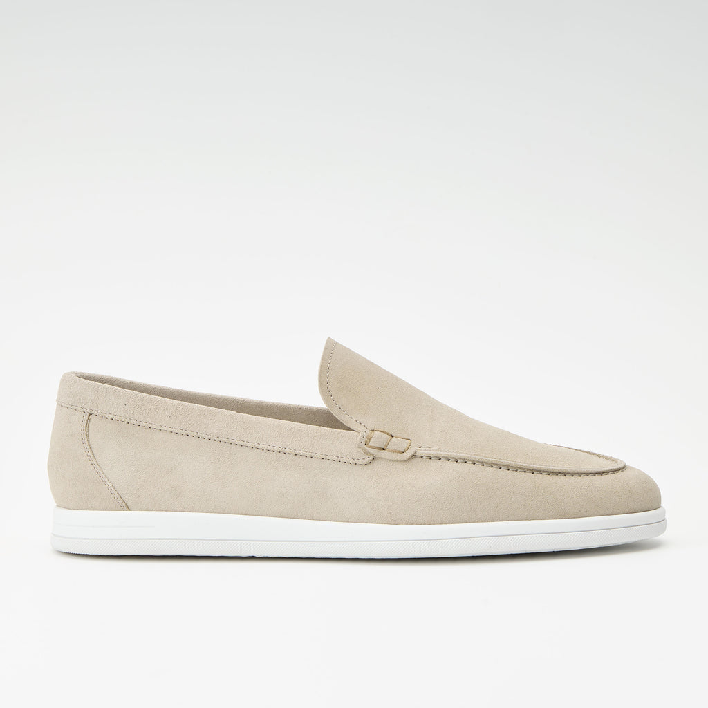 エプロントウローファー スエード ライトベージュ | 25987 LBE