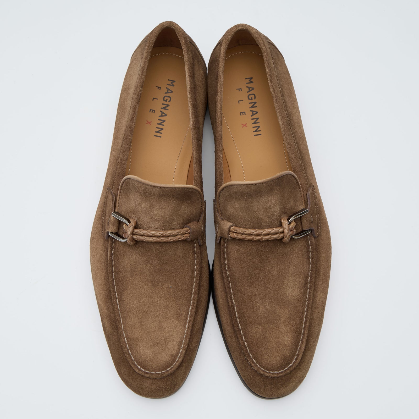 FLEX ブレイディドストラップローファー ブラウン | 26649 BR