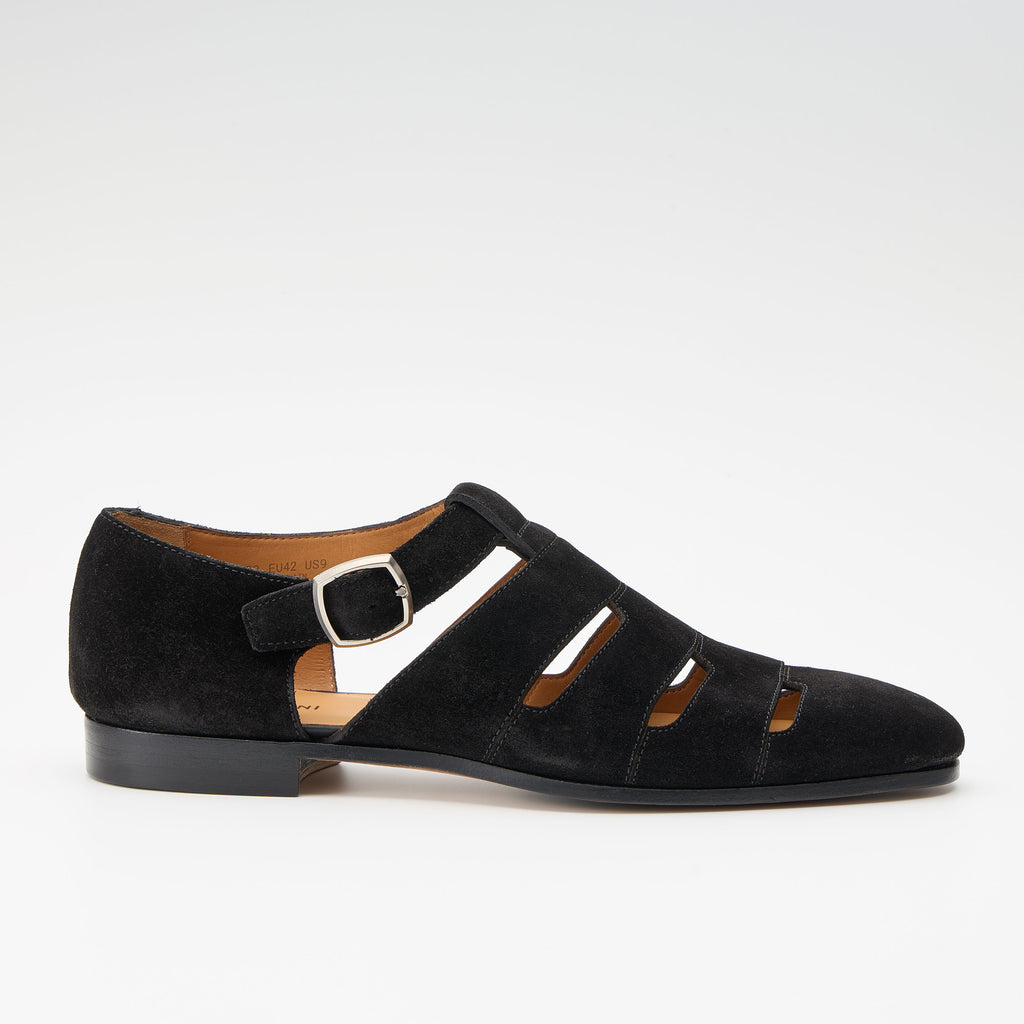 グルカサンダル スエード ブラック | 43953 BL – MAGNANNI