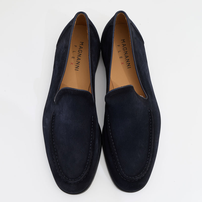 FLEX スエードスリッポン ダークブルー | 26198 DBU/S – MAGNANNI