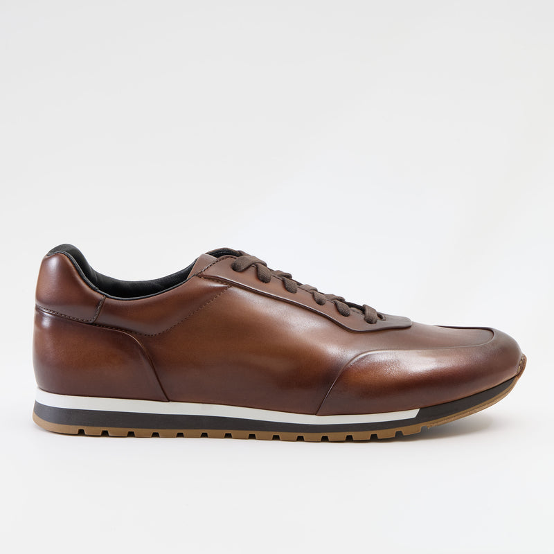 MAGNANNI(マグナー二)ライトブラウンレザー EU41サイズ IBIZA II SNEAKER /イビサII ブラウン | 26464 R – MAGNANNI