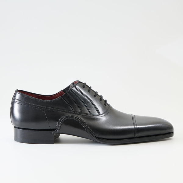 サイドエラスティックストレートチップブラック｜43514 BL – MAGNANNI