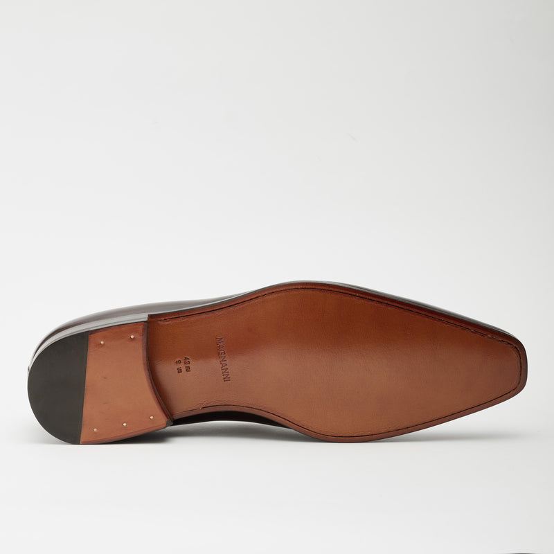 magnanni shoes loafer 53173 dbr
