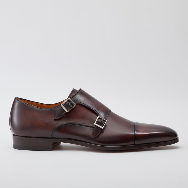 magnanni shoes monk 23808 dbr1