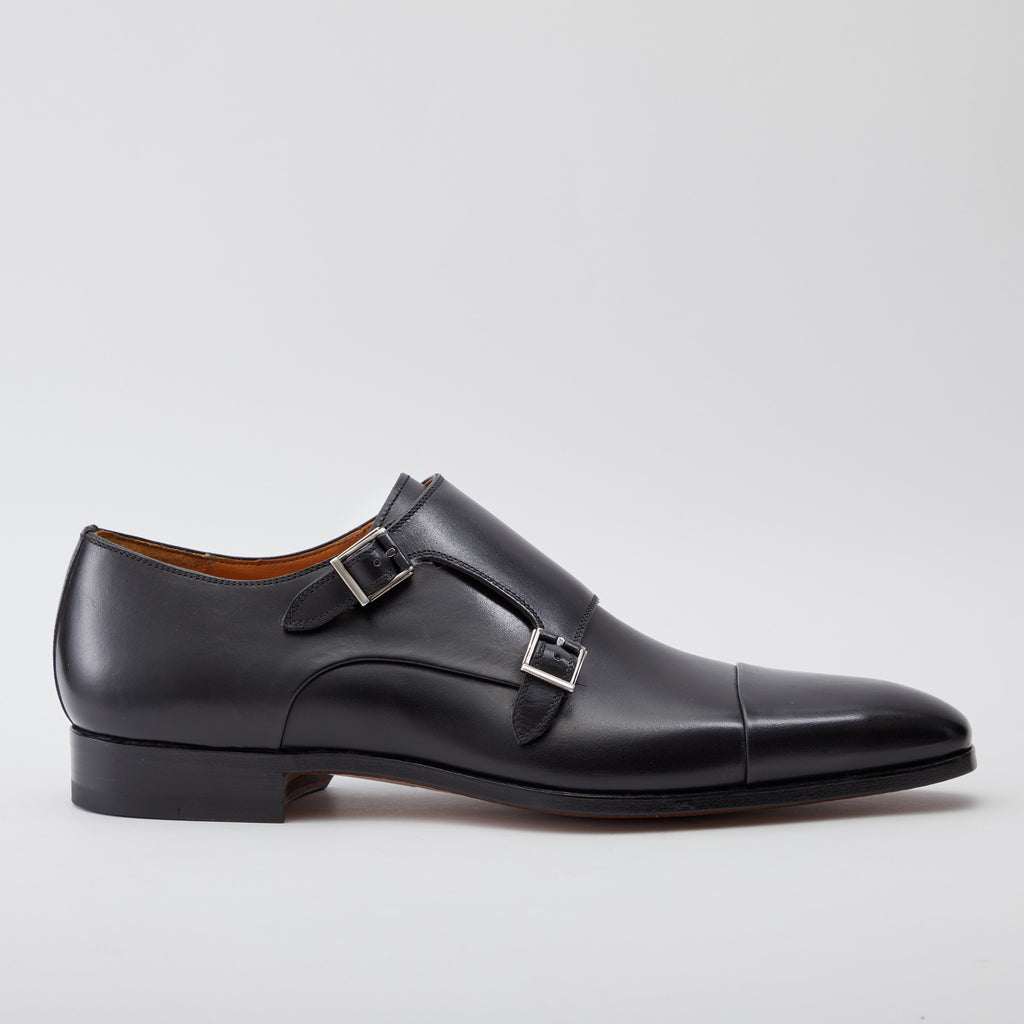 綺麗　MAGNANNI シングルモンクストラップ　黒色　41