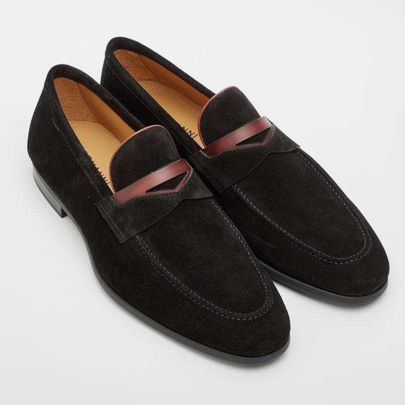 magnanni shoes loafer 24774 bl/dbr